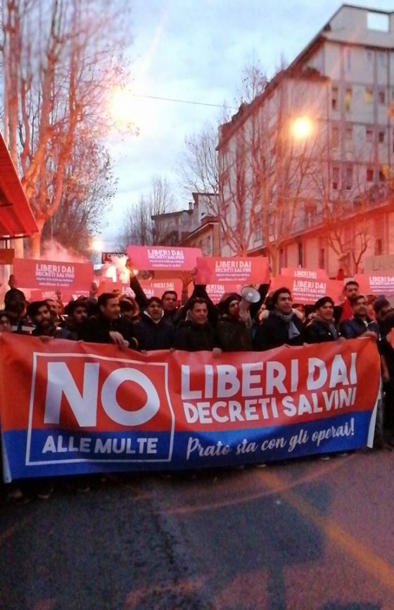 Tensioni corteo Prato: questura, violate prescrizioni comitato 