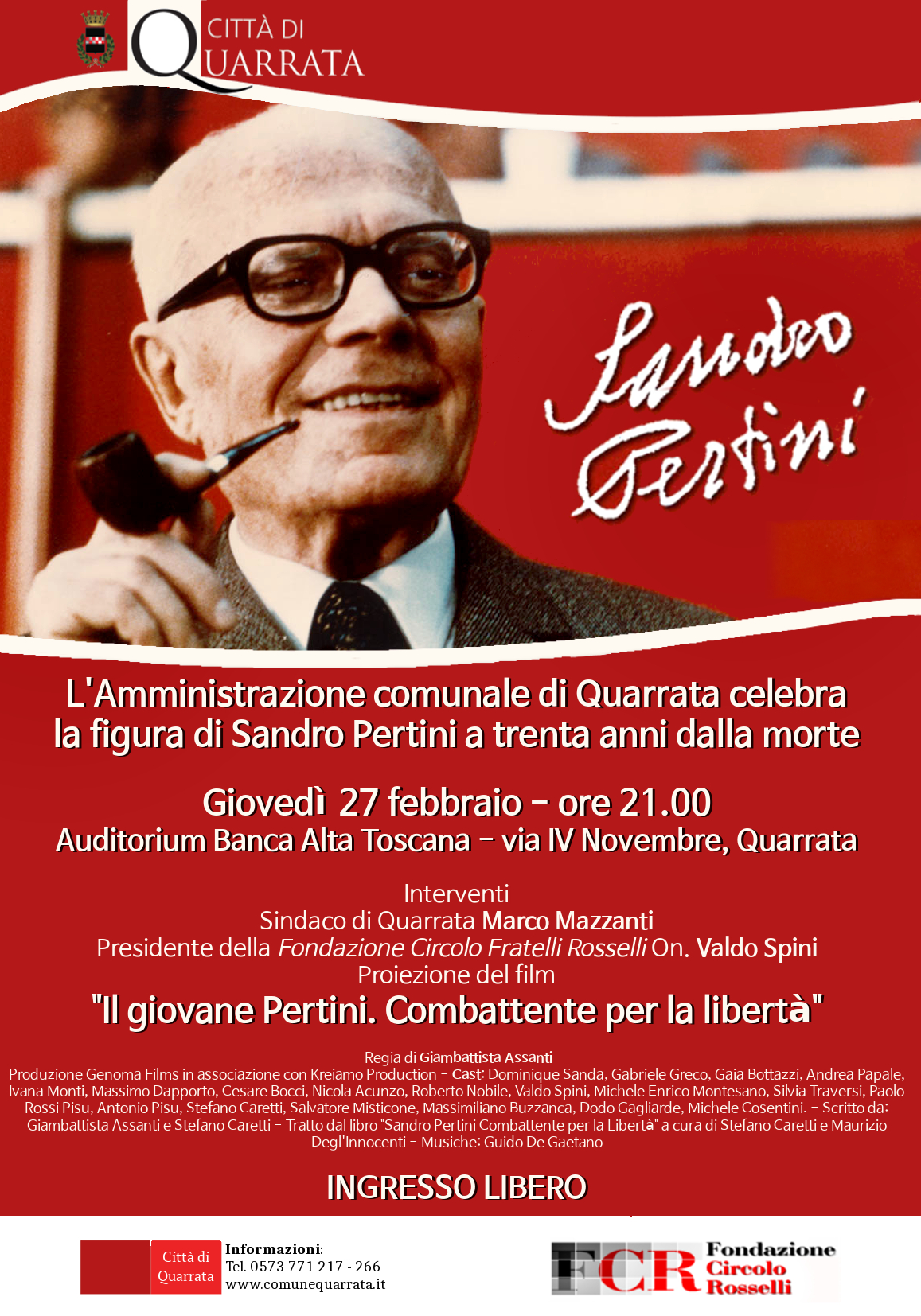 locandina film pertini