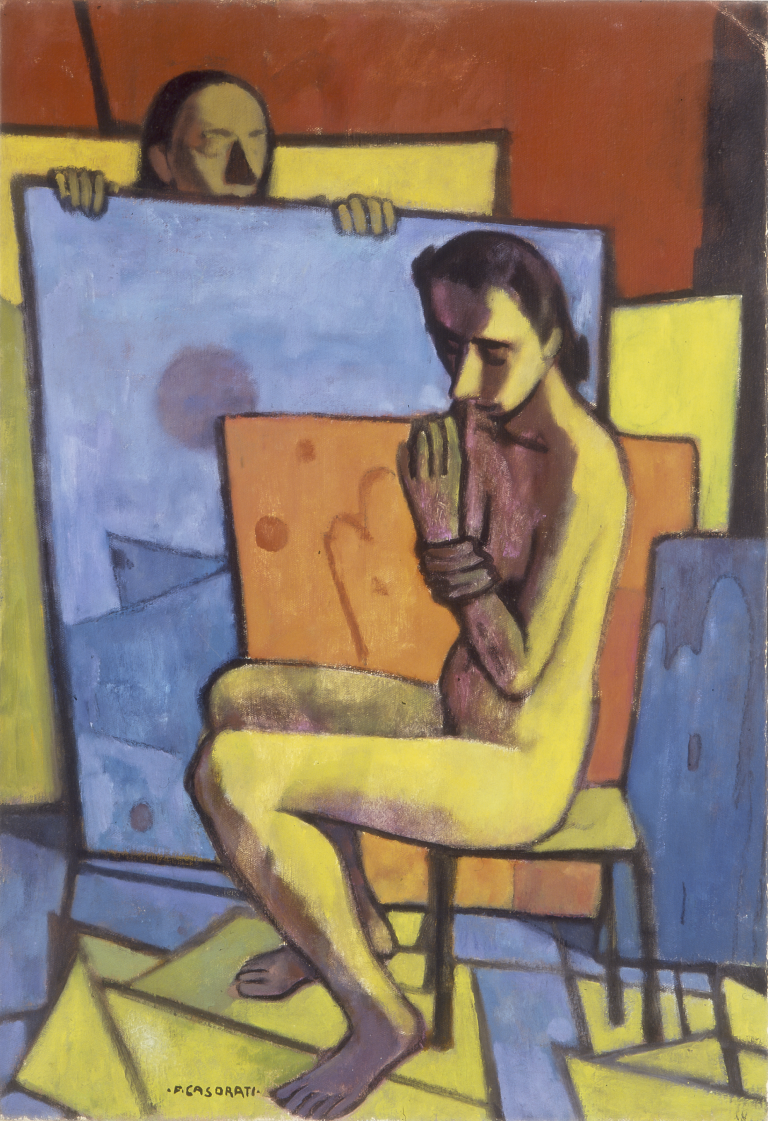 “Nudo giallo”, di Felice Casorati