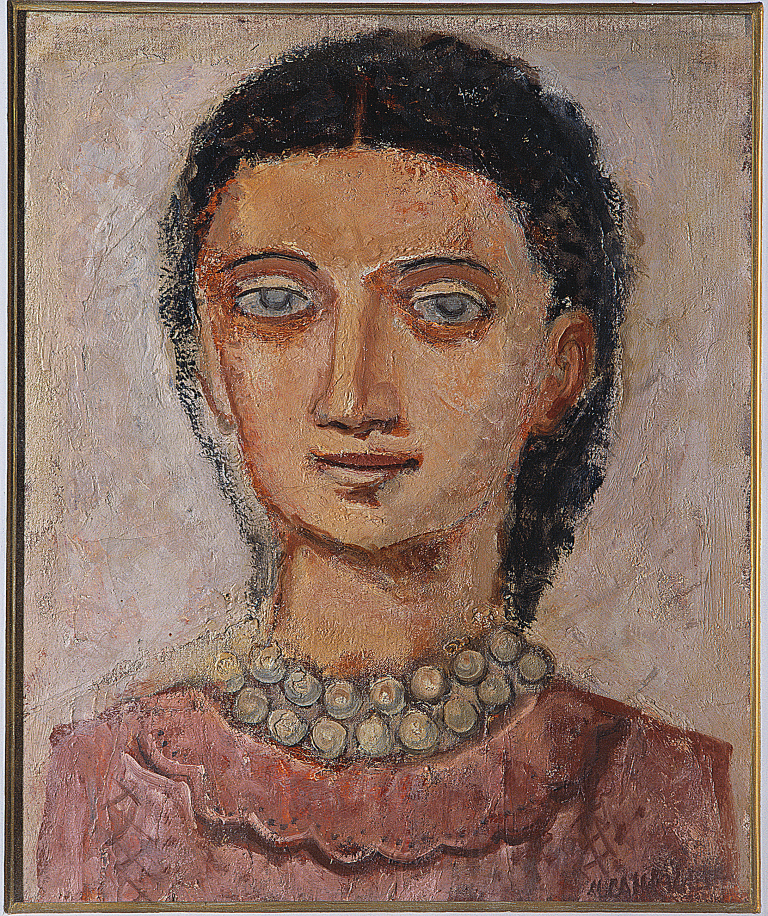 “Testa di donna”, di Massimo Campigli