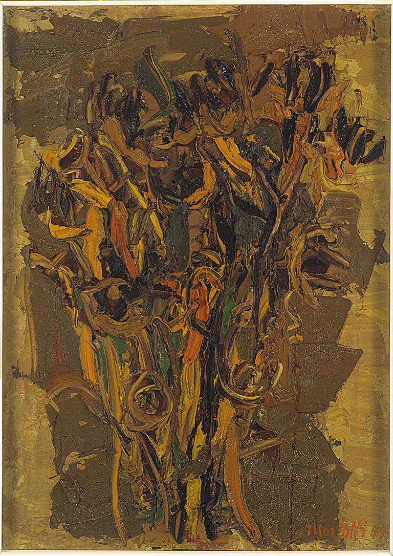 “Fiori”, di Ennio Morlotti