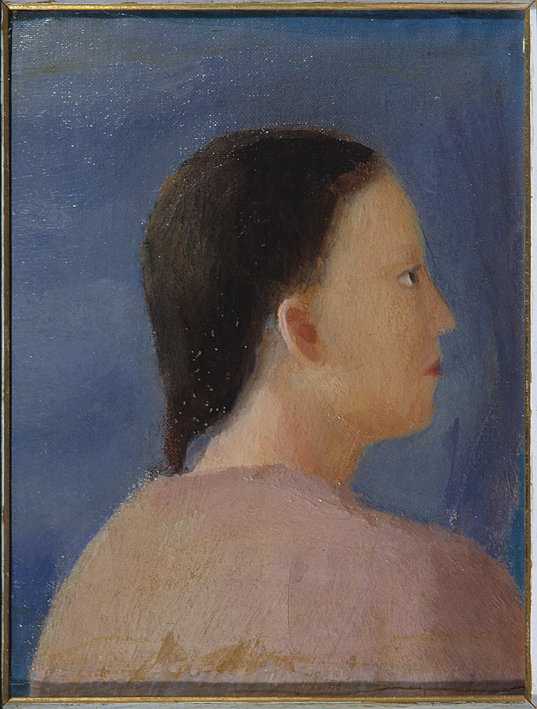 “Testa di Donna (frammento)”, di Virgilio Guidi