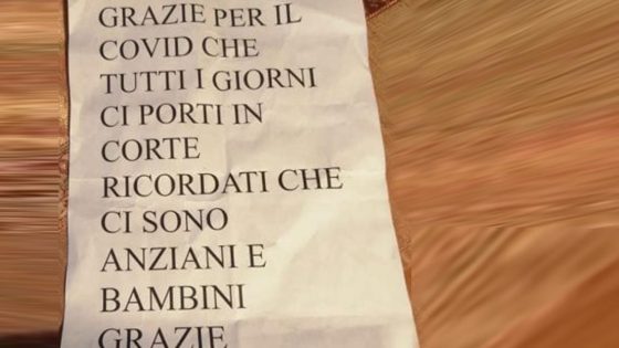 “Grazie per il Covid che porti”, messaggio shock a infermiera