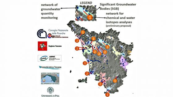 Falde acquifere più alte in Toscana per effetto del lockdown