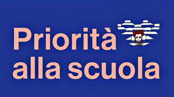 “Priorità alla Scuola”, giovedì 25 giugno manifestazione nazionale