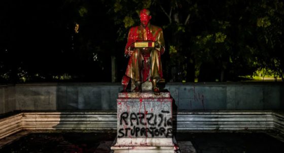 “Il tema non sono le statue da buttare giù ma il nostro racconto della storia”