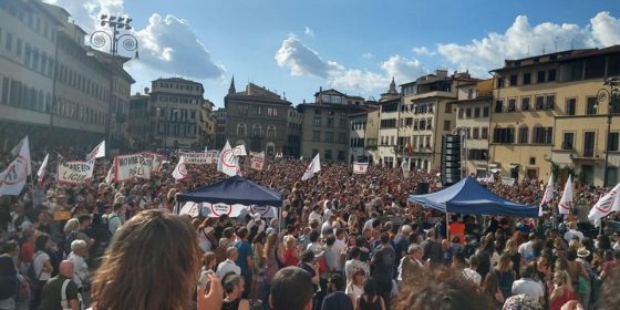 Manifestazione S.Croce: “nessuno ha negato l’esistenza del virus. Le critiche erano per la gestione dell’emergenza”