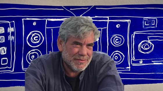 Marco Klee Fallani disegna “Le copertine Facebook d’autore di Controradio” di Luglio