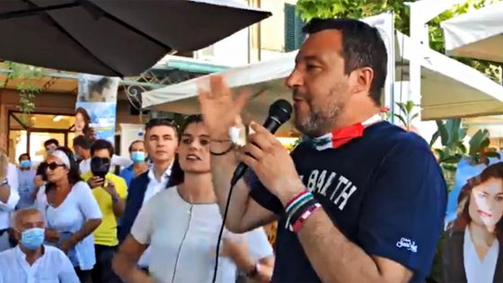 Salvini in agosto sarà in vacanza a Forte dei Marmi