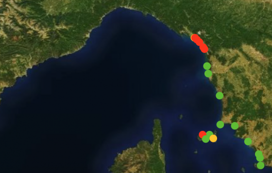 Mare Toscana: Legambiente, 8 punti campionati su 20 oltre i limiti di legge