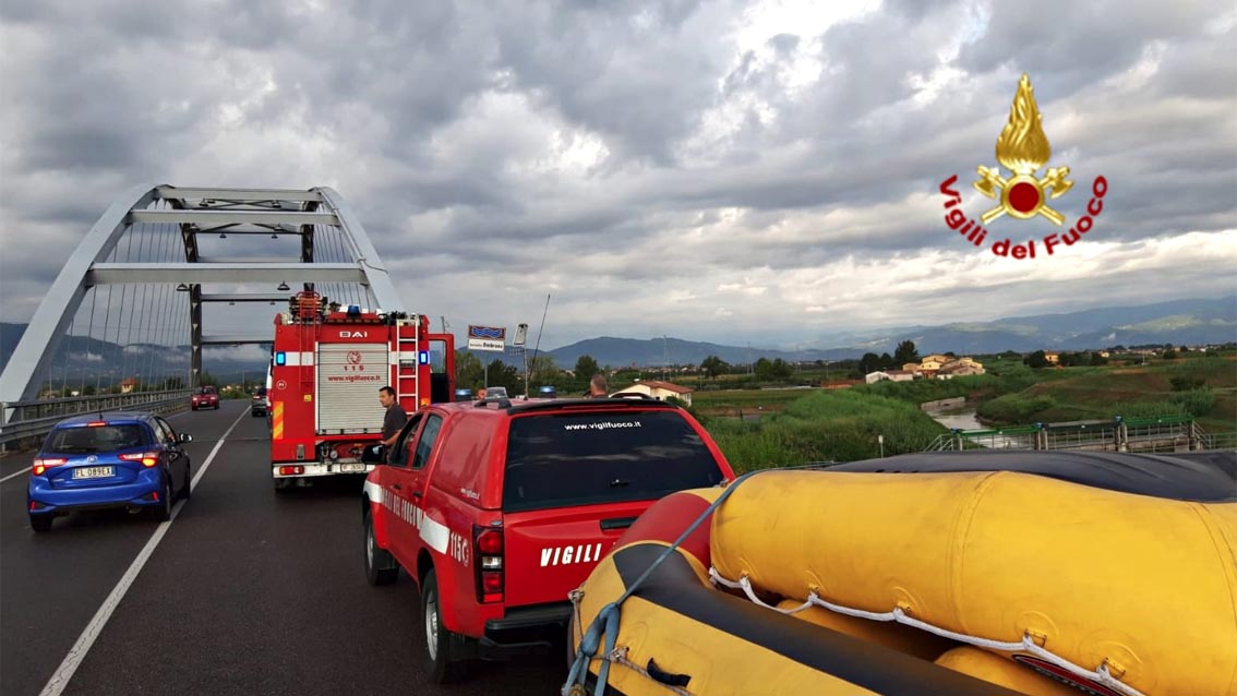 Maltempo, danni ed una donna finisce nell’Ombrone