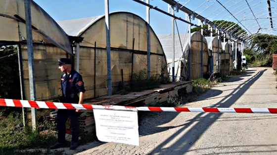 Sequestrati oltre tre ettari con serre per la produzione di ortaggi