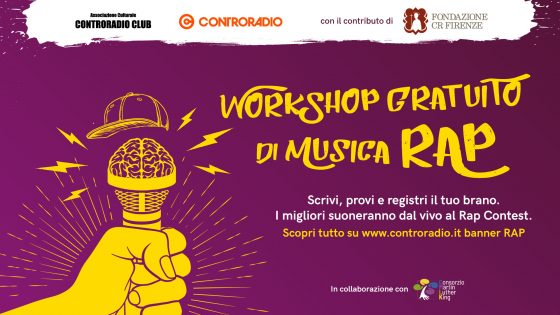 Workshop gratuito di musica rap!