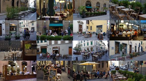 Firenze: prorogato a 31 gennaio piano per tavolini e sedie gratuiti fuori dai locali