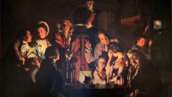 Uffizi, “L’esperimento” di Joseph Wright Of Derby