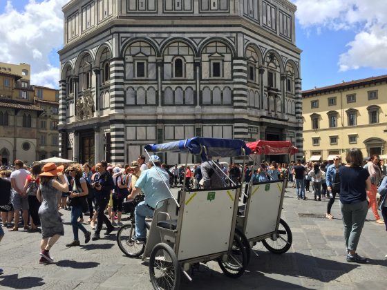 Turismo: risciò vietati in centro a Firenze dal 15 ottobre