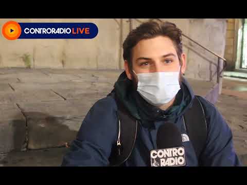 Misure anti Covid e piazza svuotate a Firenze