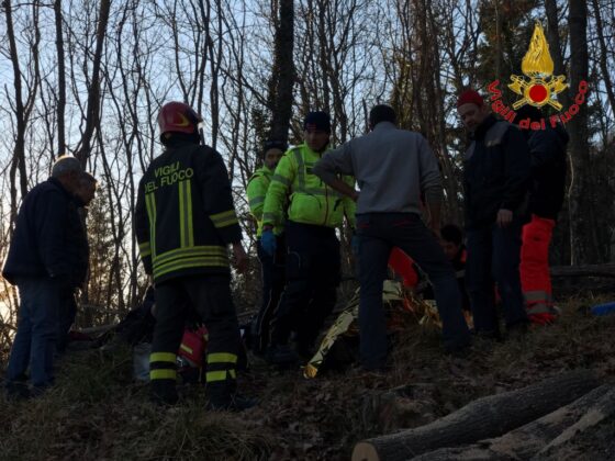 Cadavere trovato in un bosco sopra Carrara