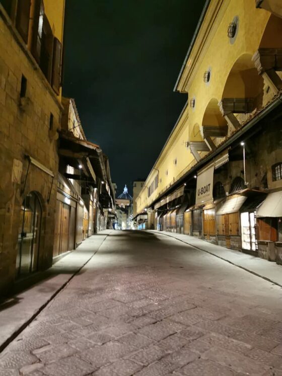 Toscana ‘rossa’, primo giorno strade vuote