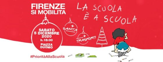 Per la scuola a scuola, 8 mesi di mobilitazione e domani si torna in piazza anche a Firenze