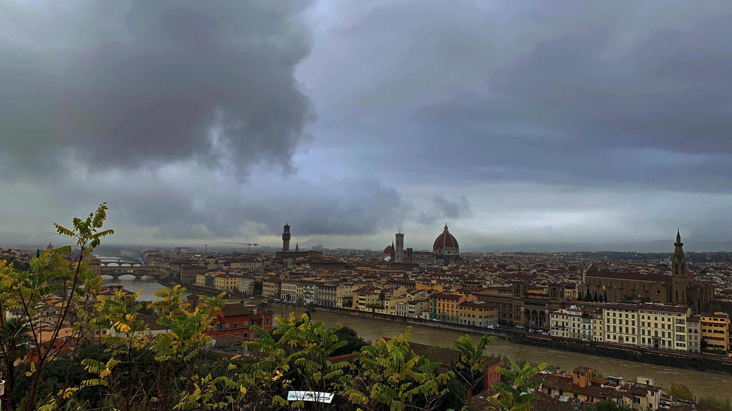 Maltempo: intervento su ponteggio a Firenze