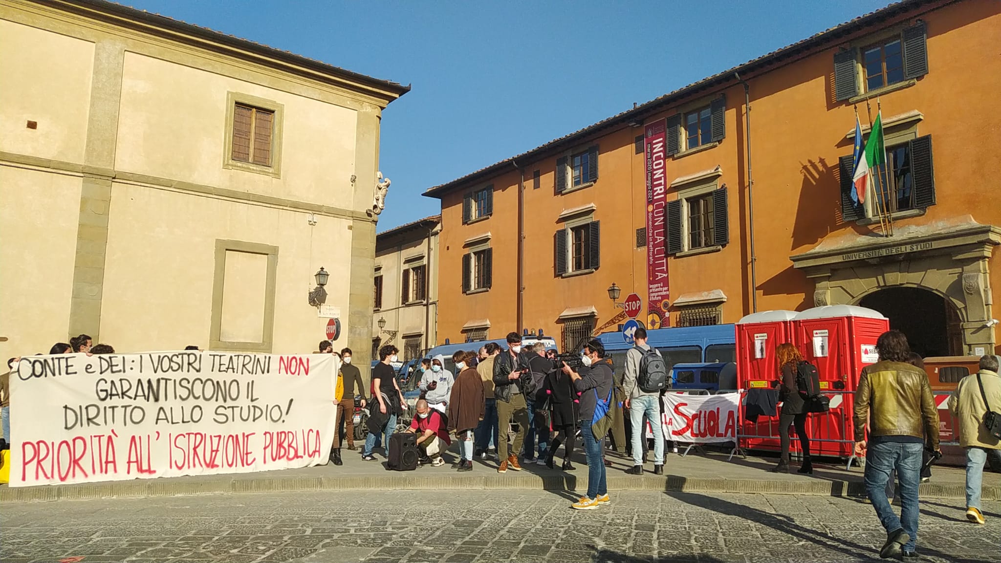 Conte presidio Università
