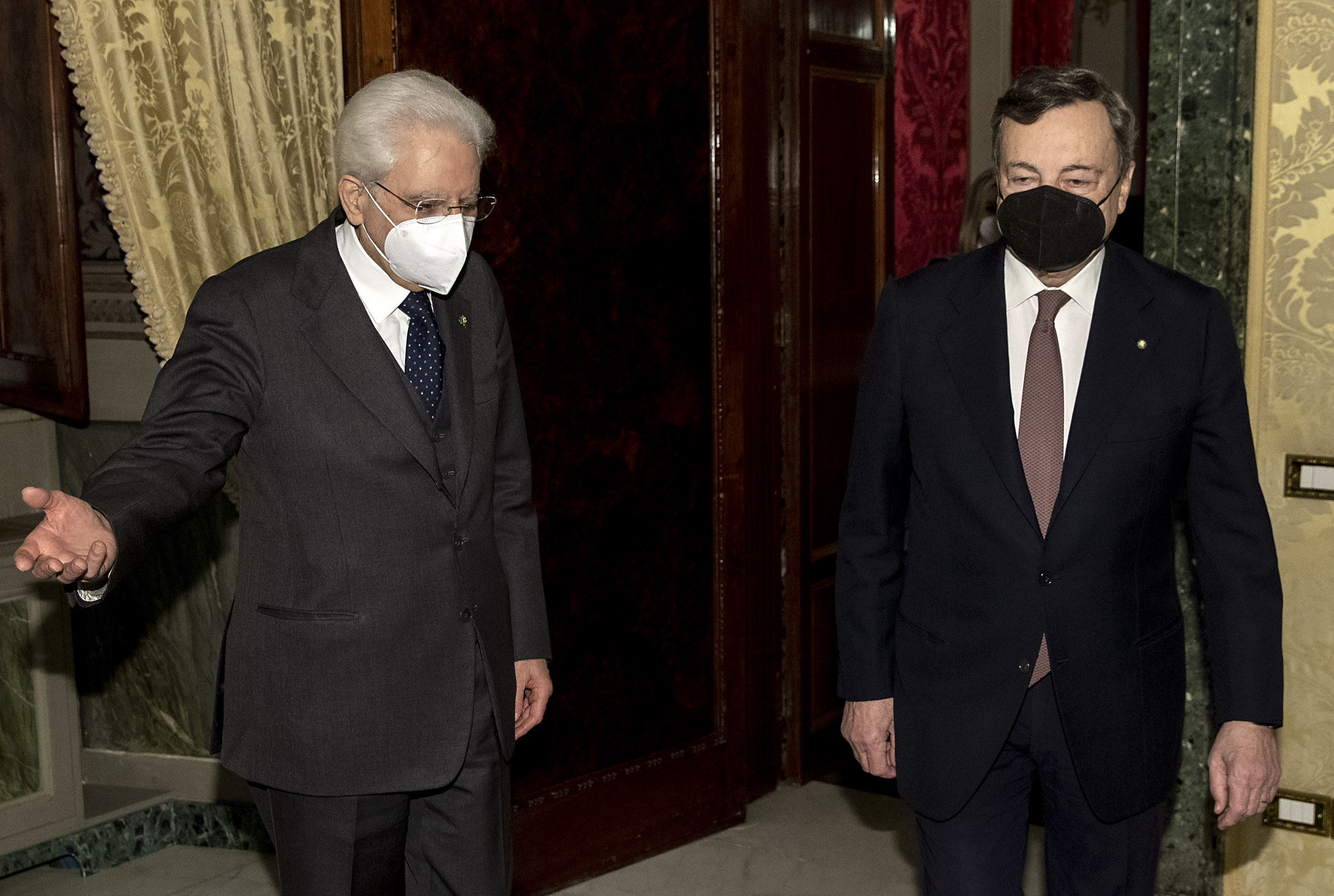 Draghi e Mattarella