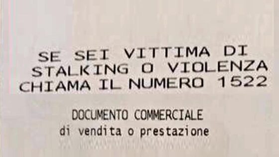 Farmacie Forte Marmi stampano numero 1522 su scontrini
