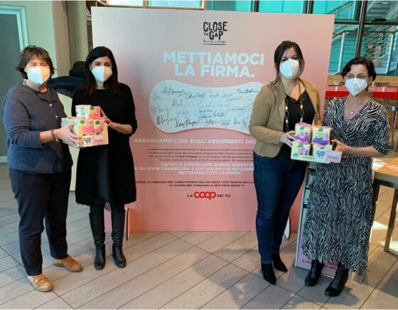 Stop Tampon Tax: Unicoop Firenze lancia campagna, adesione donne in Giunta regionale