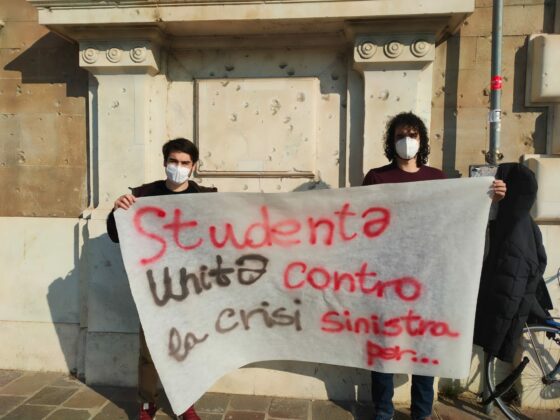 “A un anno dal lockdown la situazione nelle università è critica”, presidio studentesco Pisa