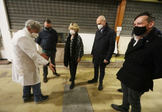 Al mercato di San Lorenzo arriva il pavimento ‘anti Covid’ grazie all’esposizione a raggi UV