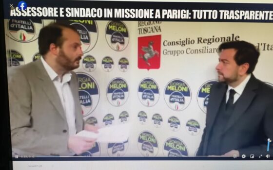 F.I.: “Ass Sacchi a Parigi con amico a spese del comune “. Sacchi: “accuse false, adirò vie legali”