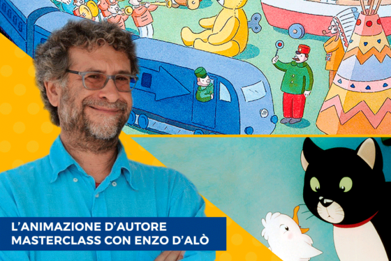 L’animazione d’autore con Enzo d’Alò rivolte a studenti e docenti delle scuole toscane