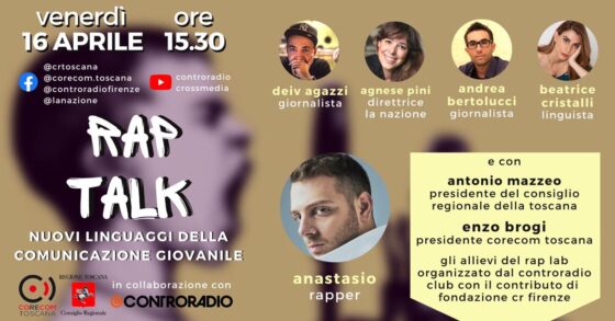 “Rap Talk. Nuovi linguaggi della comunicazione giovanile”