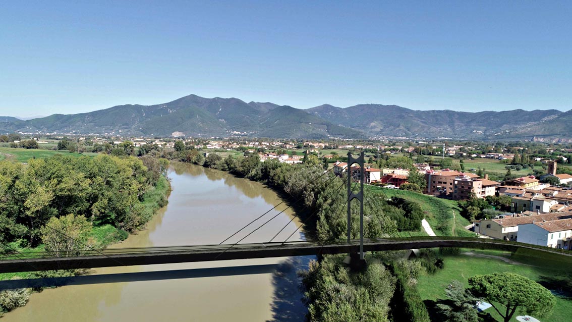 Ponte Ciclopedonale di Cisanello a Pisa, approvato il progetto