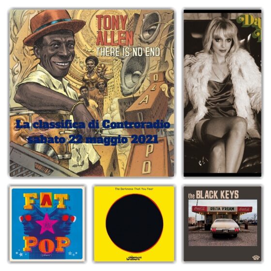 🎧 La Classifica Musicale di Controradio, sabato 22 maggio 2021