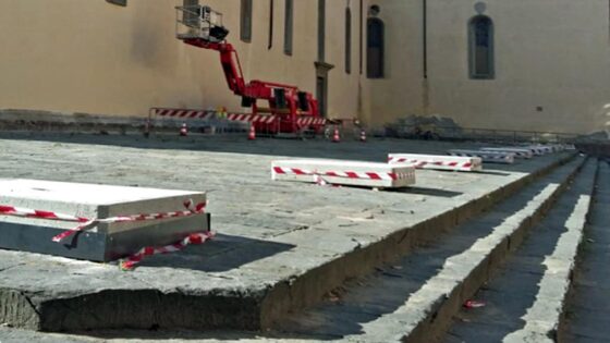 Cordonato del sagrato di Santo Spirito, al via i lavori