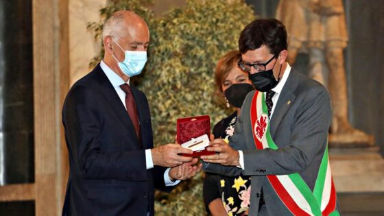 Fiorino d’oro a Franco Gabrielli, sottosegretario alla Presidenza del Consiglio