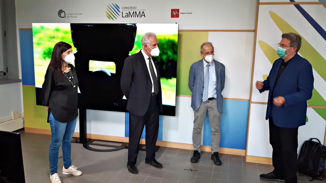 Il Consorzio LaMMA ha una nuova sala meteo