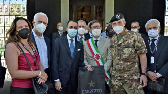 Di Maio, il ministro degli Esteri a Pitti Uomo
