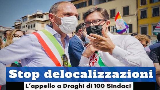 GKN: Appello al Presidente Draghi dei sindaci