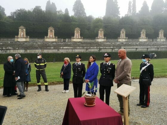 Boboli: donato  un “Albero per Falcone”