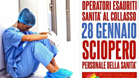 🎧 Comparto sanitario, lavoratori protestano in Toscana