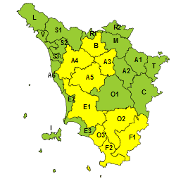 maltempo toscana