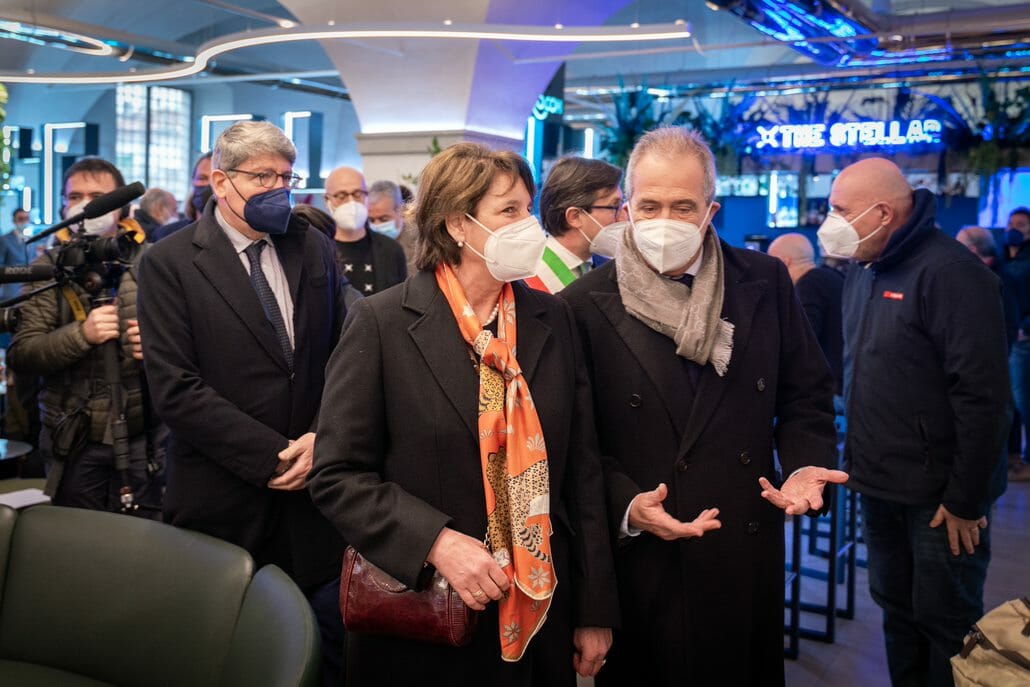 Il ministro Messa in visita all'inoovation Center