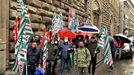 🎧 Filt Cgil-Fit Cisl-Uiltrasporti, presidio per rinnovo contratto logistica