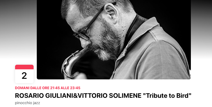 Pinocchio Jazz – I concerti di Aprile 2022