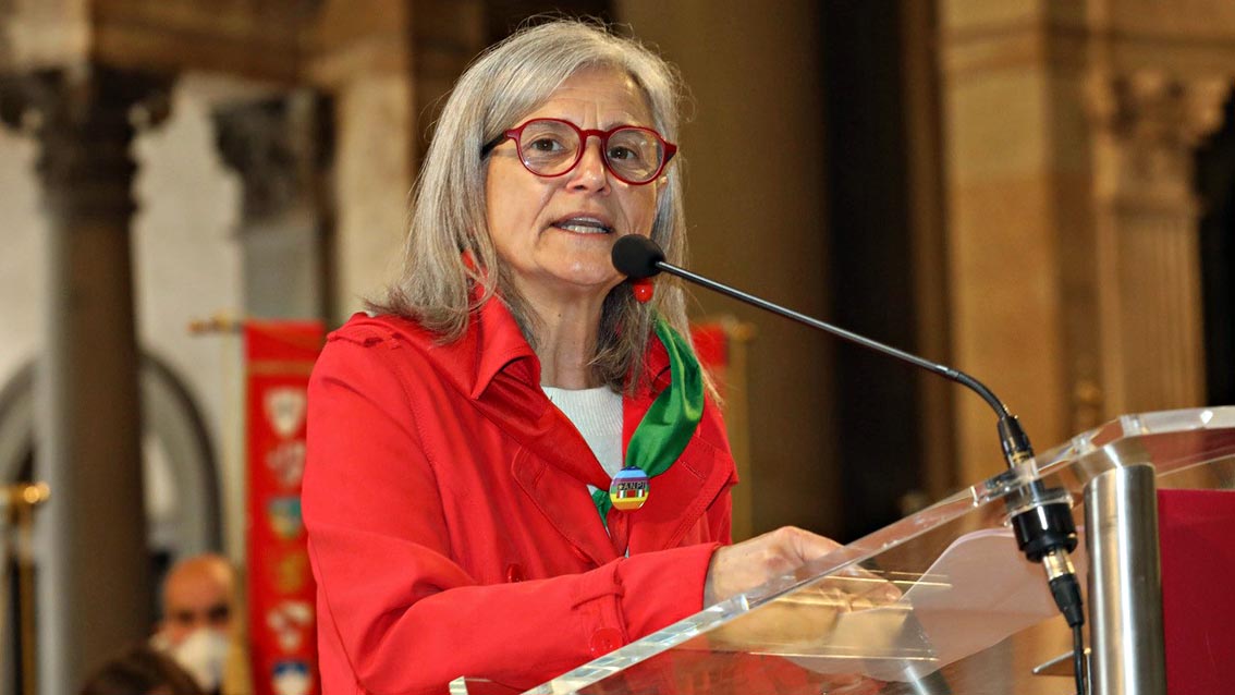 Vania Bagni presidente Anpi Firenze contro la passeggiata notturna di lealtà e Azione