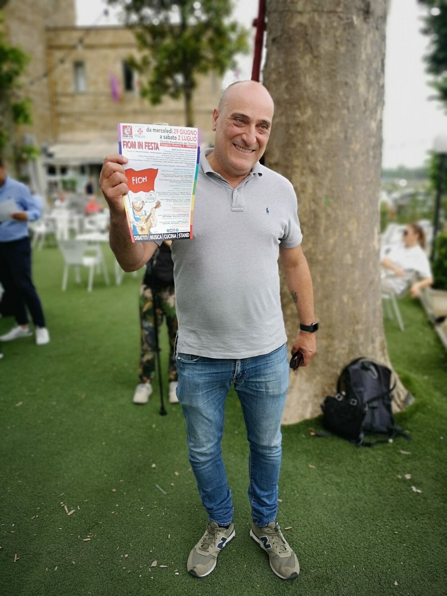 Daniele Calosi, segretario Fiom Firenze Prato Pistoiaa