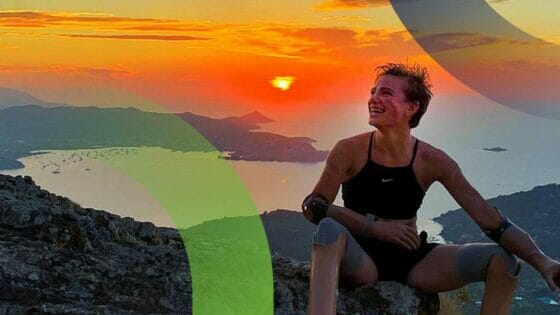 Plogging all’Elba con Bebe Vio